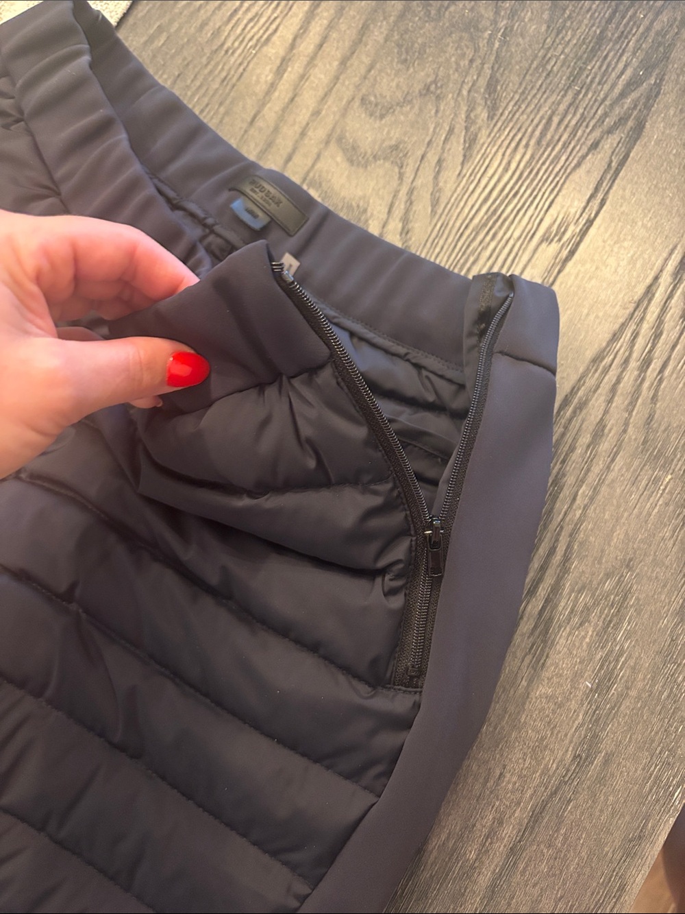 Rudsak | M | Navy Quilted Puffer Snow Pants - Picture 5 of 7